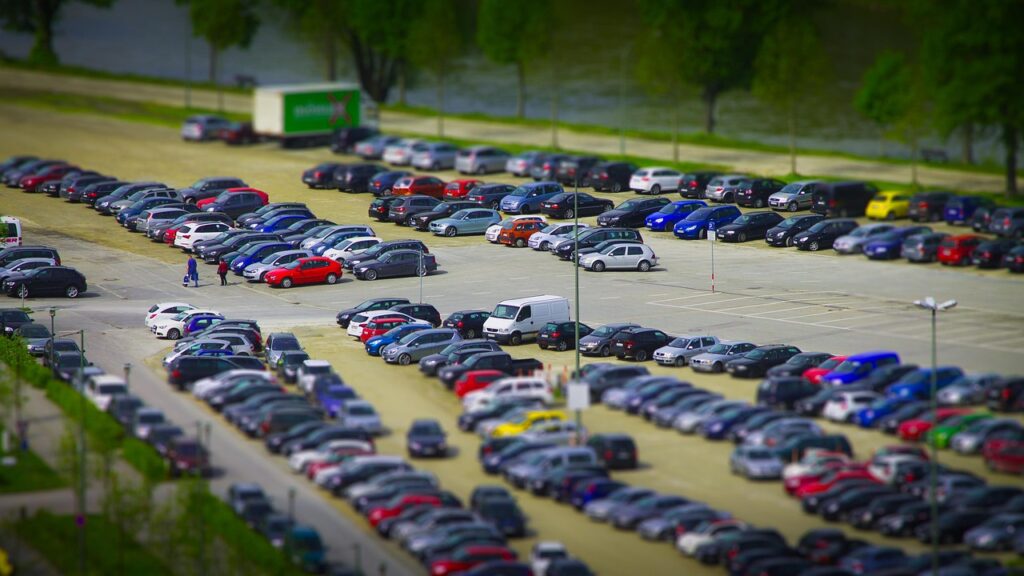 miniature, parking spot, vehicles, cars, parking spot, parking spot, parking spot, parking spot, parking spot